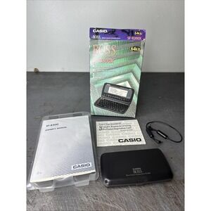 Casio Boss SF-8300 Digital Business Organizing Scheduling System Black